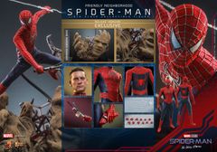 スパイダーマンノワール 1/6 ホットトイズ系 - メルカリ