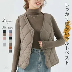 ベスト キルティング レディース ダウンベスト キルトベストノーカラー アウター ジレ 冬 秋 ノーカラー 中綿ベスト 裏起毛 裏ボア ショート丈 インナーベスト インナーダウン 中綿 ダウン 軽量 ポケット 防寒 防風 保暖  黒 白 灰色 青 茶 茶色
