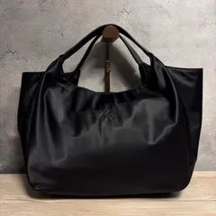 Kitamura キタムラ 高密度ナイロン トートバッグ ブラック ポーチ付 美品 ビジネス 通勤 A4対応 上品 軽量