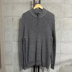 Calvin Klein Jeans(カルヴァンクラインジーンズ) ハーフジップ セーター L-XL(nn137