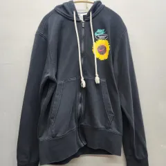 ナイキ 썬フラワー ロゴ フーディー ジップアップ S(L)