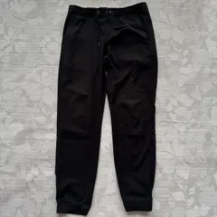 GU ジーユー ジョガーパンツ イージーパンツ Sサイズ ブラック ストレッチ