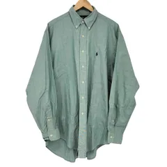 ラルフローレン RALPH LAUREN YARMOUTH ポニー刺繍 L/S ボタンダウンシャツ メンズ  16