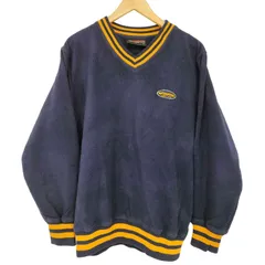 バンズ VANS 90s V-Neck Fleece Sweater Vネック フリース スウェットトップス メンズ import：M 
