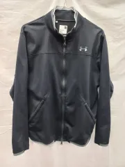 UNDER ARMOUR アンダーアーマー ブラック ジップアップ ジャケット 100
