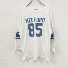 古着 used　Champion　チャンピオン　長袖七分袖Tシャツ/ロンT　白　ホワイト　Mサイズ