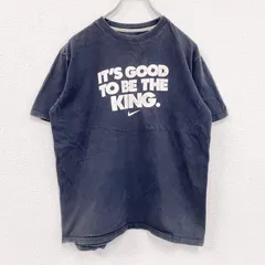 古着 used　NIKE　ナイキ　半袖プリントTシャツ　紺　ネイビー　XLサイズ