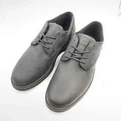 【中古】Timberland Crest Field レースアップ ウォータープルーフ シューズ ブラック 27cm TB1A5MJ8015 ティンバー[24]
