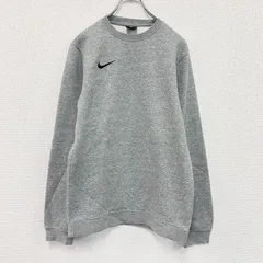 古着 used　NIKE　ナイキ　スウェット/トレーナー　刺ロゴ　グレー　Sサイズ
