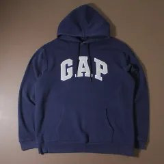 GAP ギャップ ネイビー 起毛 フードTシャツ