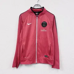 古着 used　NIKE　ナイキ　DRI-FIT　PSG　パリサンジェルマン　トラックジャケット/ジャージ　赤　レッド　Sサイズ