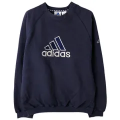 古着 90~00年代 アディダス adidas ロゴスウェットシャツ トレーナー メンズM相当 ヴィンテージ/eaa609116