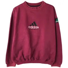古着 90~00年代 アディダス adidas EQUIPMENT エキップメント ロゴスウェットシャツ トレーナー メンズM相当/eaa609119