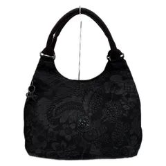 Kipling(キプリング) ショルダーバッグ - 黒 花柄