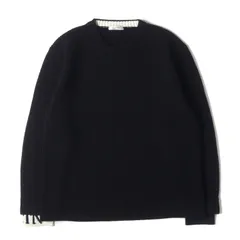 VALENTINO ヴァレンティノ ニット ネイビー 紺 サイズ:M | 21AW ロゴジャガード レイヤード ニット セーター | MADE IN ITALY | トップス プルオーバー【メンズ】【中古】のサムネイル