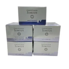 186000 新品未使用 SIMIUS シミウス ホワイトニングリフトケアジェル 60g 5点まとめ売り