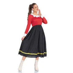 ハロウィン コスチューム レディース アニメ風 コスプレ 衣装 大人用 カップル コーデ 対応 仮装 イベント パーティー ステージ パフォーマンス 演出用 写真撮影 フェス 学園祭 舞台衣装 ワンピース