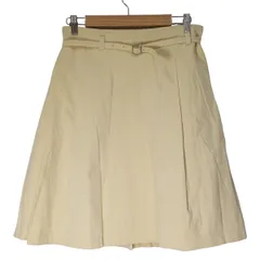 M'S GRACY(エムズグレイシー) スカート サイズ40 M レディース - アイボリー ひざ丈/プリーツ