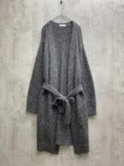 ビューティ&ユース ユナイテッドアローズ アルパカミックスルーズニットガウン/カーディガン グレー ◆■レディース