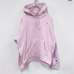 古着 used　00s　Champion　チャンピオン　リーバースウィーブ　スウェットパーカー/フーディー　ピンク　Lサイズ