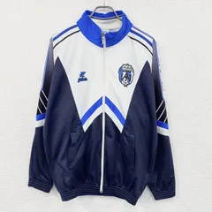 古着 used　Joma　ホマ　トラックジャケット/ジャージ　サッカー　紺　ネイビー　白　ホワイト　Mサイズ　