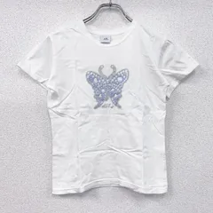 古着 used　ARMANI EXCHANGE　アルマーニエクスチェンジ　半袖Tシャツ　蝶　バタフライ　白　ホワイト