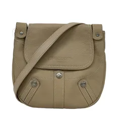 LONGCHAMP(ロンシャン) ショルダーバッグ - ベージュ 斜めがけ レザー