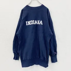 古着 used　90s　Champion　チャンピオン　リバースウィーブ　スウェット/トレーナー　刺繍タグ　ネイビー　XXLサイズ