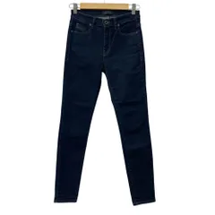 美品 DIESEL BLACK GOLD ディーゼルブラックゴールド TYPE-165A ストレッチ スキニー デニムパンツ ジーンズ W25 インディゴブルー レディース 古着 中古 USED