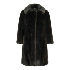 6a21 SAGA MINK サガミンク 銀サガ ダークミンク ロングコート サイズ