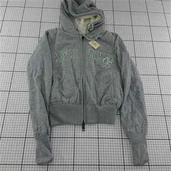 ◇ Θ アバクロンビー＆フィッチ Abercrombie & Fitch ジップアップパーカー グレー系 レディースS E  【1512220050998】