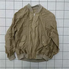 ◇ Θ リヴドロワ RIVE DROITE ライトアウター ブルゾン ベージュ系 レディース E  【1512220051308】