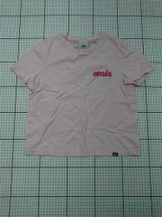 ◇ ⊂ エミス emis クロップドTシャツ ピンク系 Fサイズ レディース E 【1512220052091】
