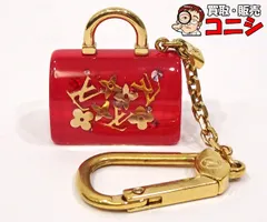 【質コニシ】【Louis Vuitton/ルイ・ヴィトン】ポルトクレ・スピーディ・アンクルージョン チャーム M65024 レッド【送料込み】m0700b