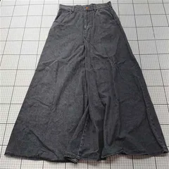 ◇ Θ エムシーエル MCL デニムフレアロングスカート グレー系 レディース 38サイズ E  【1601070016299】