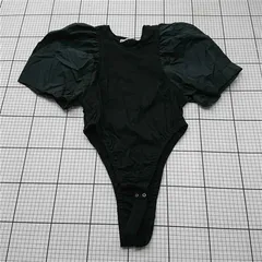 ◇ Θ セレナヘリオス SELENAHELIOS レイヤードライクボディスーツ ブラック系 レディース E  【1601070016732】