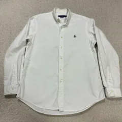 ポロラルフローレン オックスフォードシャツ 白 M