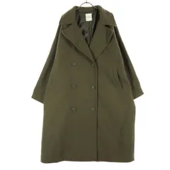 LEPSIM レプシィム 長袖 ピーコート F カーキ レディース 古着