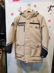 プーマ ベージュ ダウン アウター 140