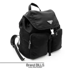 未使用品 PRADA プラダ ナイロン バックパック リュックサック トライアングルロゴ 1BZ005 ナイロン NERO ブラック ユニセックス