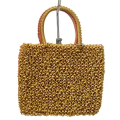 ANTEPRIMA(アンテプリマ) トートバッグ ワイヤーバッグ ダークイエロー×オレンジ ミニバッグ