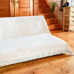 Ouchi+Design ソファの汚れもう怖くない。ピタッとずれにくい 撥水 マルチカバー ソファーカバー (ベージュ,  130x180cm)のサムネイル