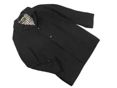 NEWYORKER ニューヨーカー アンゴラ混 コート sizeM/黒 ◇■ メンズ