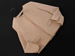 ZARA ザラ ノーカラー ジャケット sizeXS/ピンクベージュ ◇■ レディース