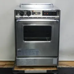 (代引不可)2005年製 リンナイ RCK-20AS2 LPガス 高速 オーブン 中型 オーブン皿3枚 W600D685H874mm 52L 100V 65kg コンベック 60Hz