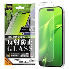 iPhone16Pro フィルム ガラスフィルム 10H 反射防止 アンチグレア 汚れをはじく iPhone 2024 6.3inch ３眼 アイホン アイフォン ガラス 画面 保護 シート 平面保護 【定形外郵便にて発送】【一週間以内発送】