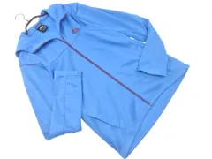 adidas アディダス トレーニングウェア ジップアップ パーカー size0/青 ◇■ メンズ