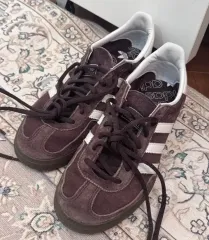 アディダス スペツィアル ハンドボール シャドウ ブラウン 白