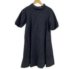 CELFORD(セルフォード) ワンピース サイズ36 S レディース美品  - 黒 半袖/ひざ丈/刺繍