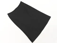 23区 大きいサイズ Aライン 台形 スカート size44/黒 ◇■ レディース